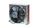 Air cooled condensers with fan motors ECO-Luvata mod. LCE 107 (9t4r)